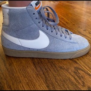 Grey Nike high tops